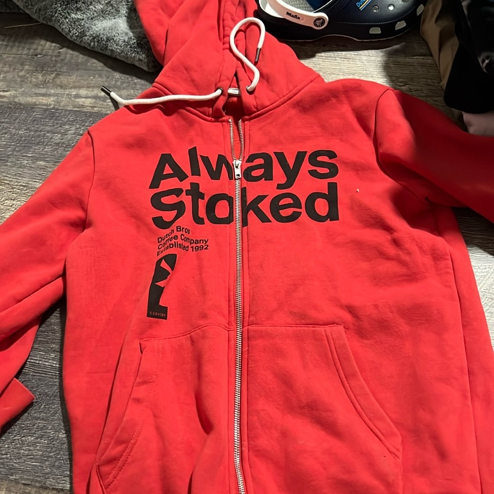 women’s medium dutch zip up